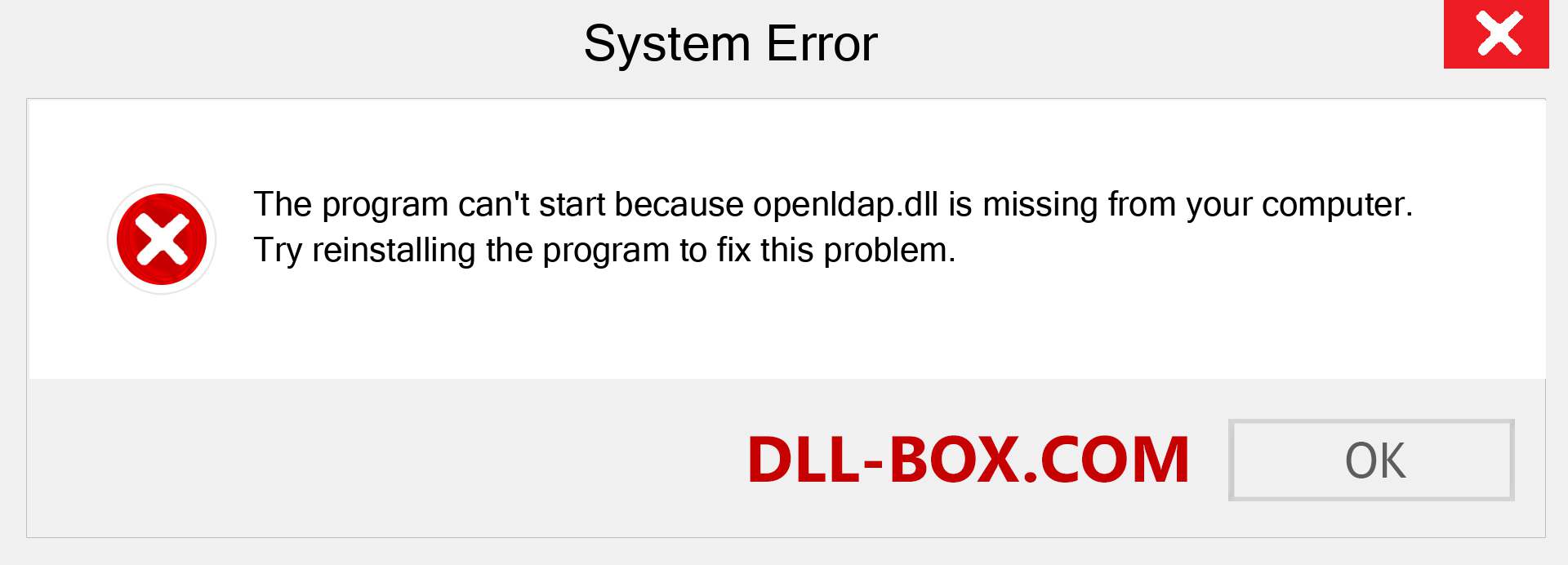  openldap.dll file is missing?. Download for Windows 7, 8, 10 - Fix  openldap dll Missing Error on Windows, photos, images